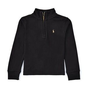 Polo Ralph Lauren Little Boys Long Sleeve Quarter-Zip Interlock Pullover boys M